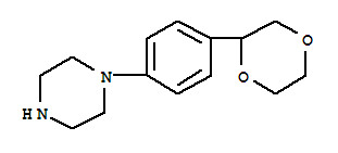 1-[4-(1,4-二噁烷-2-基)苯基]-哌嗪结构式_868244-72-8结构式