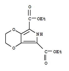 Diethyl-3,4-ethylenedioxypyrrole-2,5-dicarboxylate Structure,870704-19-1Structure