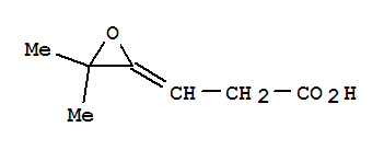 3-(3,3-二甲基-2-环氧乙烷)-丙酸结构式_871242-96-5结构式