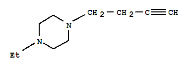 (9ci)-1-(3-丁炔)-4-乙基-哌嗪结构式_872701-12-7结构式
