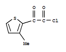 2-Thiopheneacetyl chloride, 3-methyl-alpha-oxo-(9ci) Structure,87787-78-8Structure