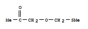 (9ci)-1-[(甲基硫代)甲氧基]-2-丙酮结构式_87829-44-5结构式