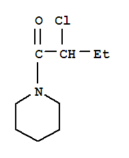 (9ci)-1-(2-氯-1-氧代丁基)-哌啶结构式_87967-99-5结构式