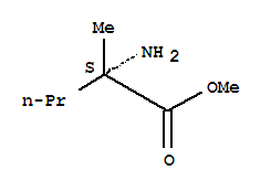 (9ci)-2-甲基-L-正缬氨酸甲酯结构式_87974-75-2结构式