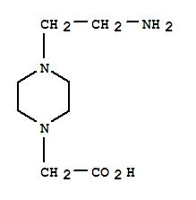 (9ci)-4-(2-氨基乙基)-1-哌嗪乙酸结构式_87980-97-0结构式