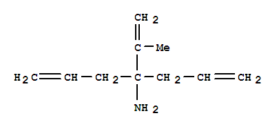 1,6-Heptadien-4-amine,4-(1-methylethenyl)- Structure,880261-91-6Structure