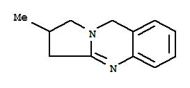 1,2,3,9-四氢-2-甲基-吡咯并[2,1-b]喹唑啉结构式_881404-62-2结构式