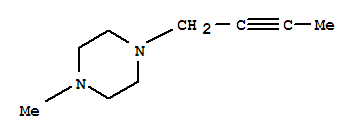 (9ci)-1-(2-丁炔基)-4-甲基哌嗪结构式_881849-95-2结构式