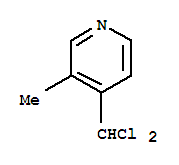 (9CI)-4-(二氯甲基)-3-甲基-吡啶结构式_88237-11-0结构式
