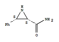 顺式-(9ci)-3-苯基-2-氮丙啶羧酰胺结构式_88286-06-0结构式