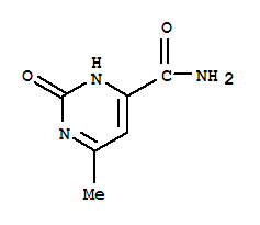 (7ci)-2-羟基-6-甲基-4-嘧啶羧酰胺结构式_88394-12-1结构式