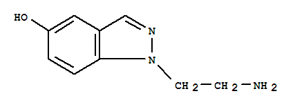 1-(2-氨基-乙基)-1H-吲唑-5-醇结构式_885270-94-0结构式