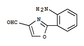 2-(2-氨基苯基)-噁唑-4-甲醛结构式_885274-52-2结构式