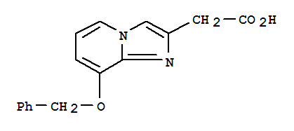 (8-Benzyloxy-imidazo[1,2-a]pyridin-2-yl)-acetic acid Structure,885276-83-5Structure