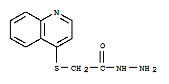 (喹啉-4-磺酰基)-乙酸肼结构式_885278-19-3结构式