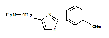 2-(3-Methoxyphenyl)-4-thiazolemethanamine Structure,885280-24-0Structure