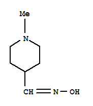 (9ci)-1-甲基-4-哌啶羧醛肟结构式_88654-14-2结构式