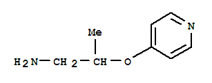 2-(4-吡啶氧基)-1-丙胺结构式_886763-56-0结构式