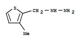 1-[(3-Methylthiophen-2-yl)methyl]hydrazine Structure,887592-33-8Structure