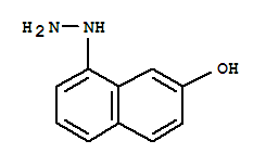 (7-Hydroxy-naphthalen-1-yl)-hydrazine Structure,887592-89-4Structure
