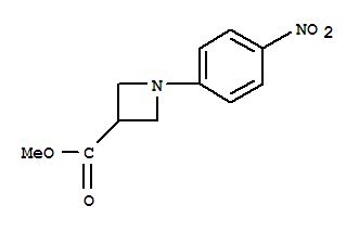 1-(4-Nitro-phenyl)-azetidine-3-carboxylic acid methyl ester Structure,887596-04-5Structure