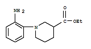 1-(2-氨基苯基)-哌啶-3-羧酸乙酯结构式_889947-76-6结构式