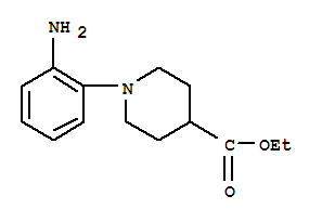 1-(2-氨基苯基)-哌啶-4-羧酸乙酯结构式_889947-83-5结构式