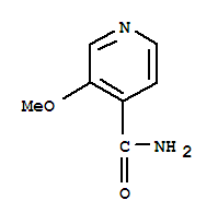 (9ci)-3-甲氧基-4-吡啶羧酰胺结构式_89054-95-5结构式