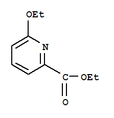 6-乙氧基-2-吡啶羧酸乙酯结构式_890655-74-0结构式