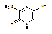 2-氨基-3-羟基-6-甲基吡嗪结构式_89179-61-3结构式