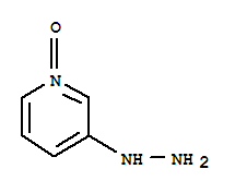 (7ci)-3-肼基吡啶 1-氧化物结构式_89280-02-4结构式