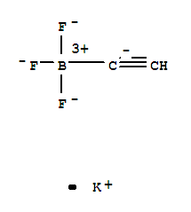乙炔三氟硼酸钾结构式_892869-21-5结构式