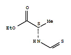 L-alanine, n-(thioxomethyl)-, ethyl ester (9ci) Structure,89311-15-9Structure