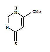 (7ci)-6-甲氧基-4-嘧啶硫醇结构式_89322-71-4结构式