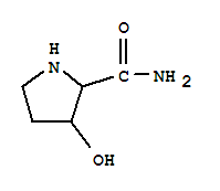 (7ci,9ci)-3-羟基-2-吡咯烷羧酰胺结构式_89364-91-0结构式