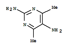 (9ci)-4,6-二甲基-2,5-嘧啶二胺结构式_89488-77-7结构式