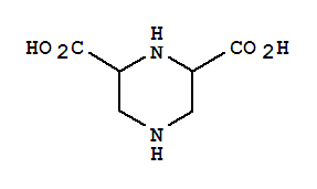 2,6-哌嗪二羧酸(6ci,7ci)结构式_89601-11-6结构式