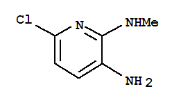 6-氯-N2-甲基-2,3-二氨基吡啶结构式_89660-14-0结构式