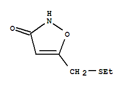 3(2H)-isoxazolone,5-[(ethylthio)methyl]-(9ci) Structure,89660-63-9Structure