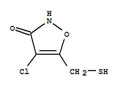 3(2H)-isoxazolone,4-chloro-5-(mercaptomethyl)-(9ci) Structure,89660-91-3Structure