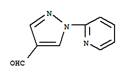 1-吡啶-2-基-1H-吡唑-4-甲醛结构式_896717-66-1结构式
