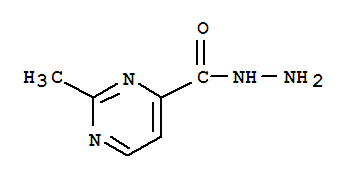 (7ci)-2-甲基-4-嘧啶羧酸肼结构式_89691-94-1结构式