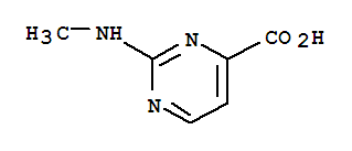 (7ci)-2-(甲基氨基)-4-嘧啶羧酸结构式_89691-96-3结构式