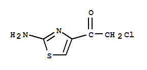 1-(2-氨基-4-噻唑)-2-氯乙酮结构式_89721-52-8结构式