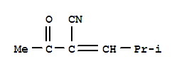 (7ci,9ci)-2-乙酰基-4-甲基-2-戊烯腈结构式_89809-70-1结构式