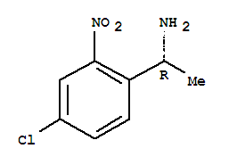 Benzenemethanamine, 4-chloro-a-methyl-2-nitro-, (aR)- Structure,898222-44-1Structure