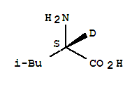 L-亮氨酸-2-d1结构式_89836-93-1结构式