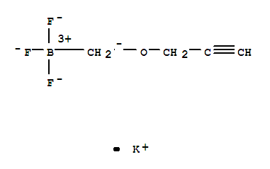 ((2-丙炔氧基)甲基)三氟硼酸钾结构式_898544-65-5结构式