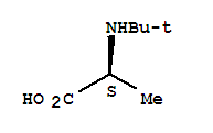 (9ci)-n-(1,1-二甲基乙基)-L-丙氨酸结构式_89855-32-3结构式