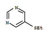 (6CI,9CI)-5-(乙基硫代)-嘧啶结构式_89882-06-4结构式
